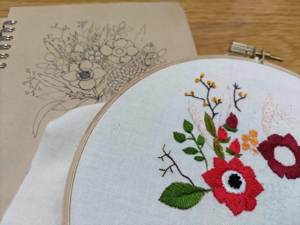 刺繍図案の写し方!スマホや家にあるもので簡単に写せる?